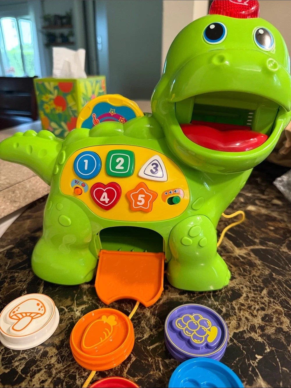 VTech Chomp & Count Dino with Accessories, Baby and Toddler Toys